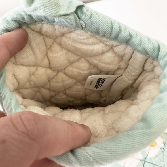 Teal Oven Mitts and Pot Holders Fried Egg Printed Set - Picture 6 of 6